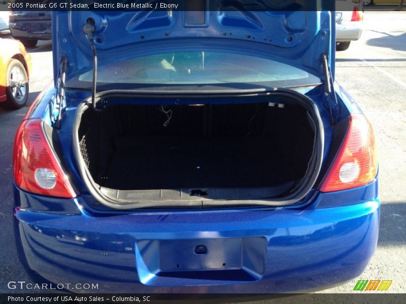 Electric Blue Metallic / Ebony 2005 Pontiac G6 GT Sedan
