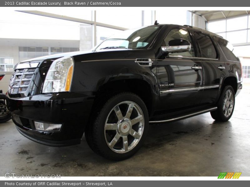 Black Raven / Cashmere/Cocoa 2013 Cadillac Escalade Luxury