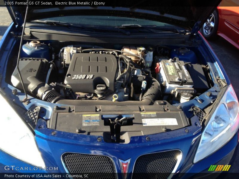 Electric Blue Metallic / Ebony 2005 Pontiac G6 GT Sedan