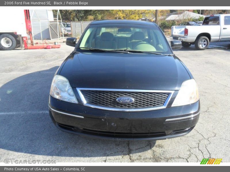 Black / Pebble Beige 2006 Ford Five Hundred SE