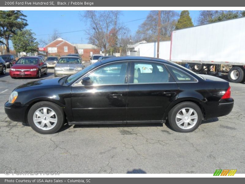 Black / Pebble Beige 2006 Ford Five Hundred SE