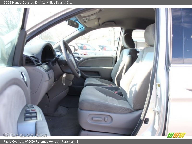 Baltic Blue Pearl / Gray 2008 Honda Odyssey EX