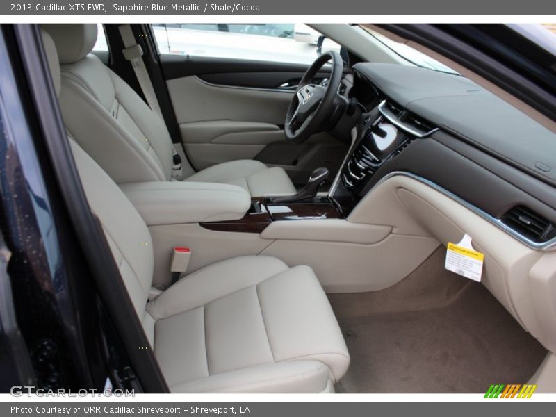Sapphire Blue Metallic / Shale/Cocoa 2013 Cadillac XTS FWD