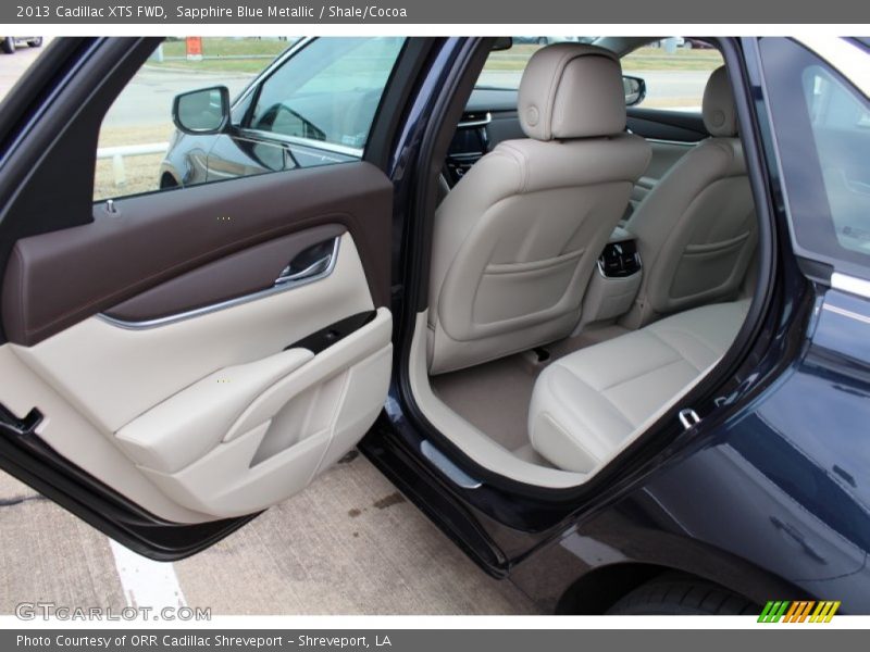 Sapphire Blue Metallic / Shale/Cocoa 2013 Cadillac XTS FWD