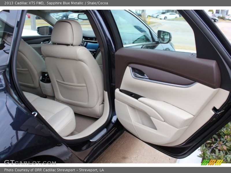 Sapphire Blue Metallic / Shale/Cocoa 2013 Cadillac XTS FWD