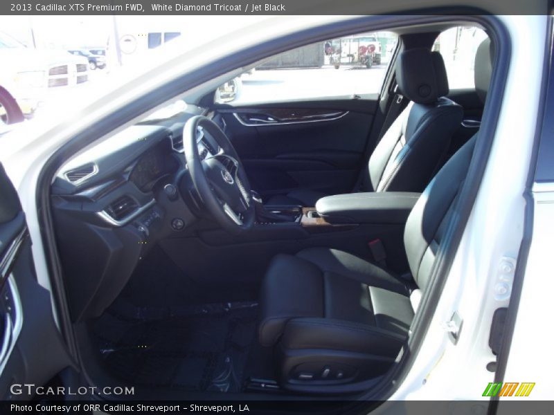 White Diamond Tricoat / Jet Black 2013 Cadillac XTS Premium FWD