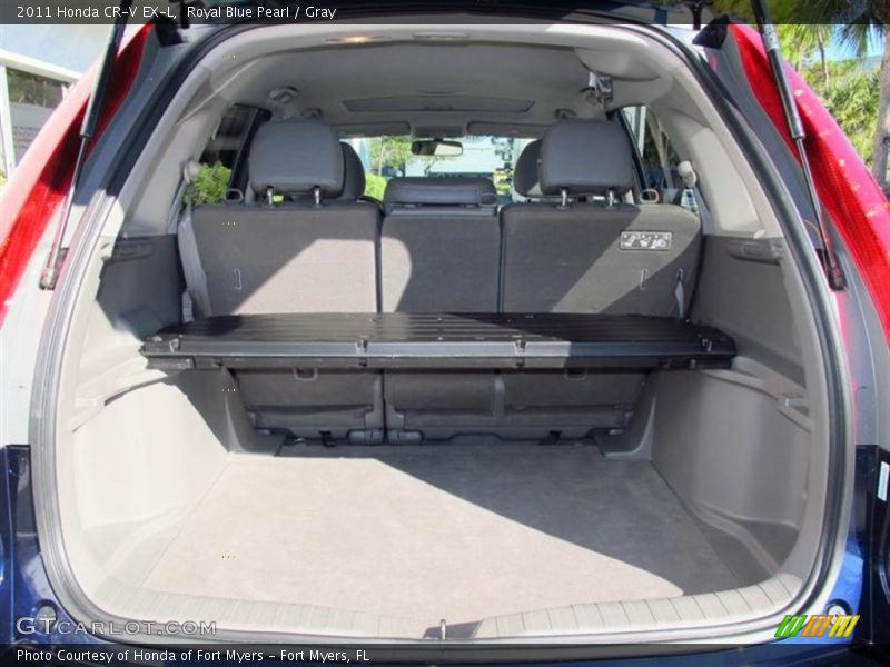 Royal Blue Pearl / Gray 2011 Honda CR-V EX-L