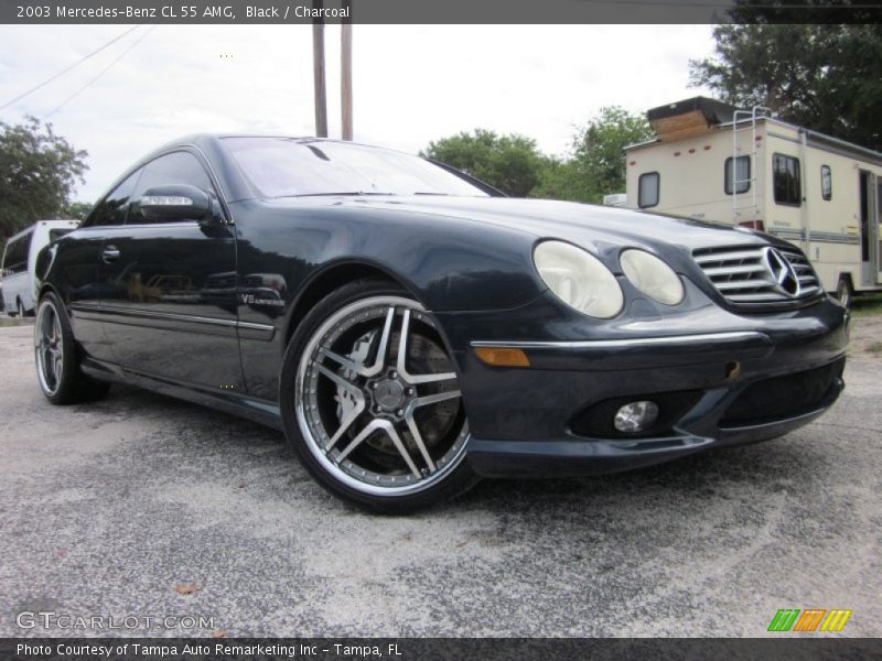 Black / Charcoal 2003 Mercedes-Benz CL 55 AMG
