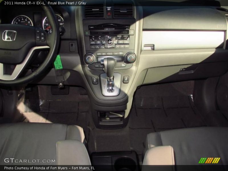 Royal Blue Pearl / Gray 2011 Honda CR-V EX-L