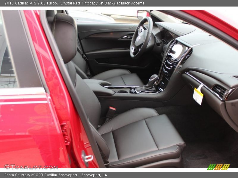 Crystal Red Tintcoat / Jet Black/Jet Black Accents 2013 Cadillac ATS 2.0L Turbo