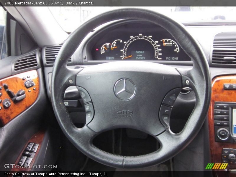 Black / Charcoal 2003 Mercedes-Benz CL 55 AMG