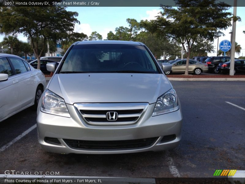 Silver Pearl Metallic / Gray 2007 Honda Odyssey EX