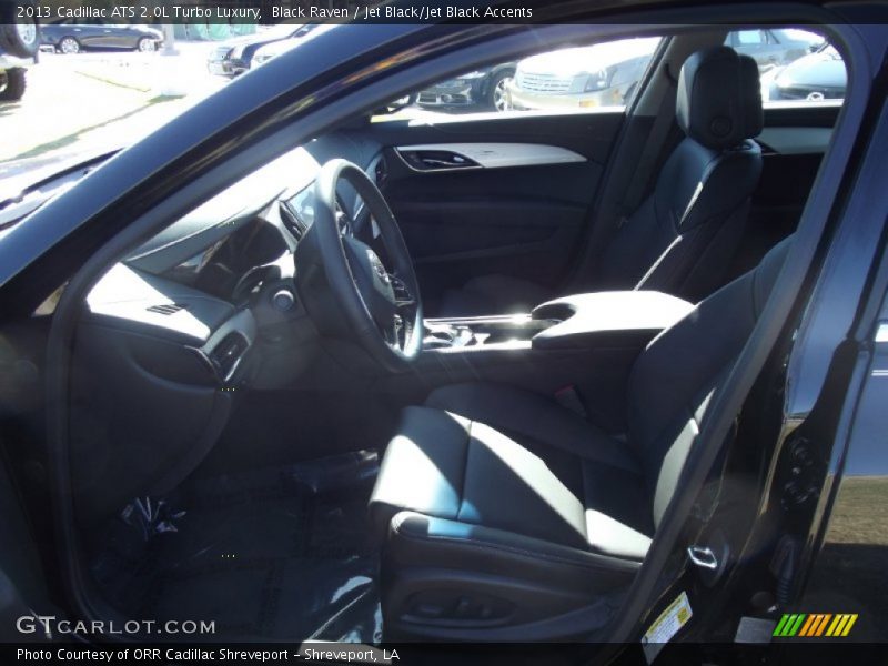Black Raven / Jet Black/Jet Black Accents 2013 Cadillac ATS 2.0L Turbo Luxury