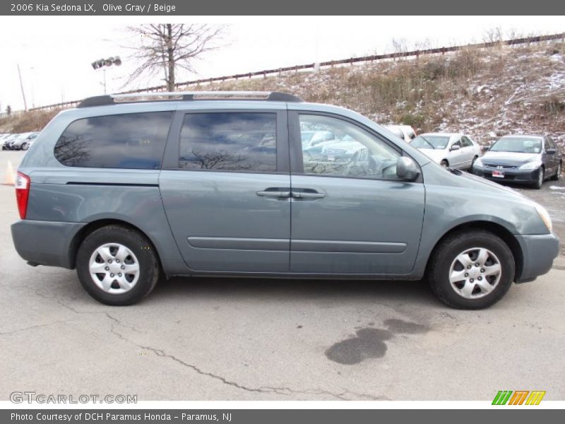 Olive Gray / Beige 2006 Kia Sedona LX