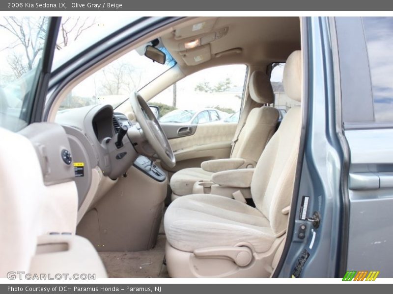 Olive Gray / Beige 2006 Kia Sedona LX