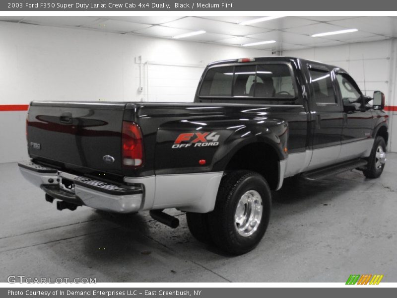 Black / Medium Flint 2003 Ford F350 Super Duty Lariat Crew Cab 4x4 Dually