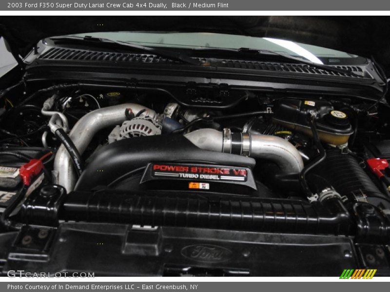 Black / Medium Flint 2003 Ford F350 Super Duty Lariat Crew Cab 4x4 Dually