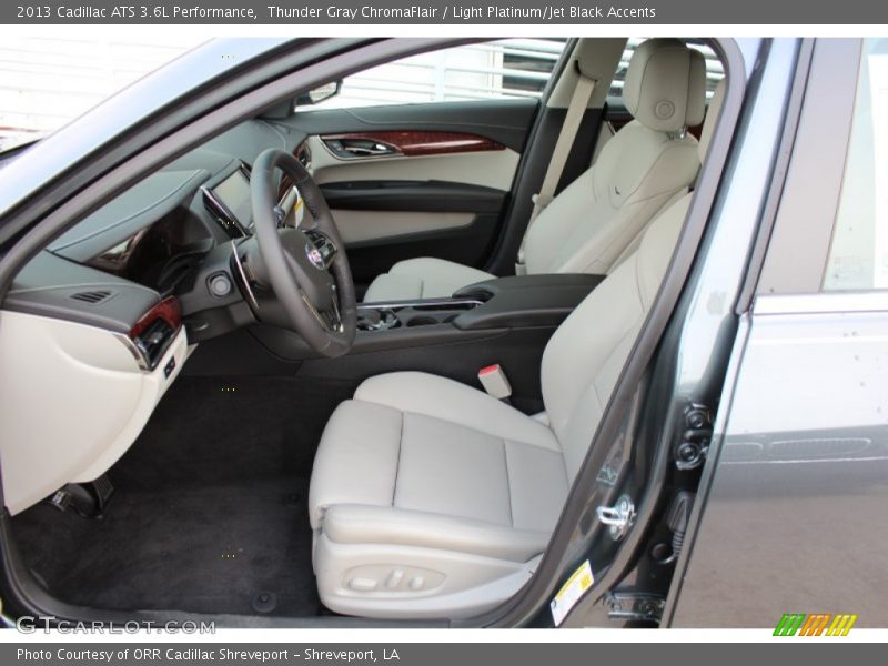 Front Seat of 2013 ATS 3.6L Performance
