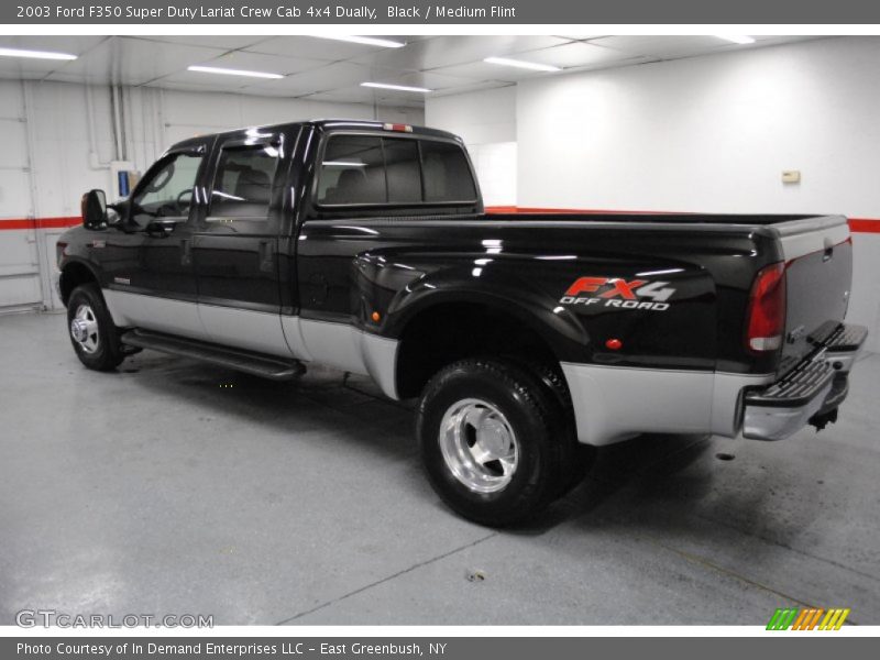 Black / Medium Flint 2003 Ford F350 Super Duty Lariat Crew Cab 4x4 Dually