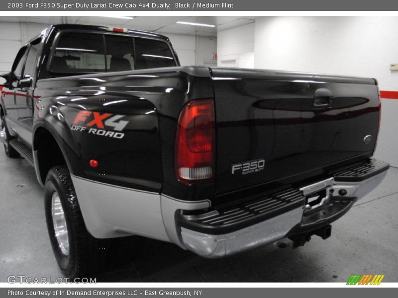Black / Medium Flint 2003 Ford F350 Super Duty Lariat Crew Cab 4x4 Dually