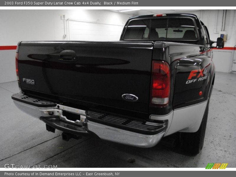 Black / Medium Flint 2003 Ford F350 Super Duty Lariat Crew Cab 4x4 Dually