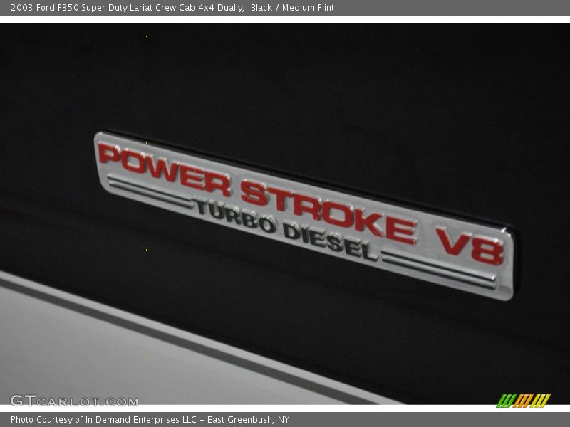Black / Medium Flint 2003 Ford F350 Super Duty Lariat Crew Cab 4x4 Dually