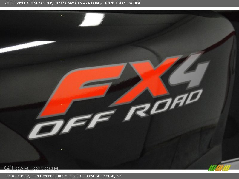 Black / Medium Flint 2003 Ford F350 Super Duty Lariat Crew Cab 4x4 Dually