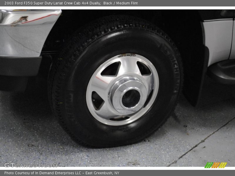 Black / Medium Flint 2003 Ford F350 Super Duty Lariat Crew Cab 4x4 Dually