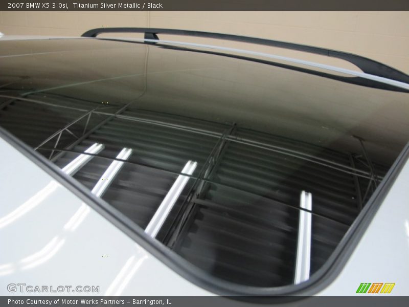 Titanium Silver Metallic / Black 2007 BMW X5 3.0si