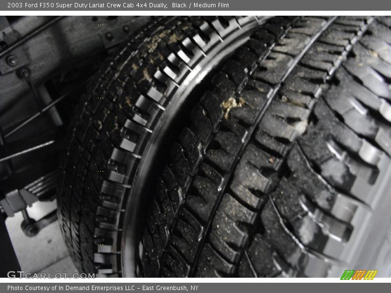 Black / Medium Flint 2003 Ford F350 Super Duty Lariat Crew Cab 4x4 Dually