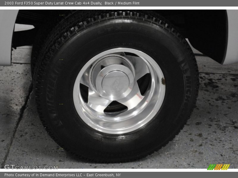 Black / Medium Flint 2003 Ford F350 Super Duty Lariat Crew Cab 4x4 Dually