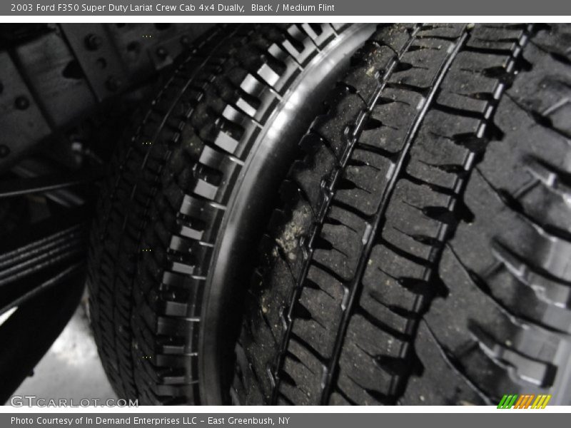 Black / Medium Flint 2003 Ford F350 Super Duty Lariat Crew Cab 4x4 Dually