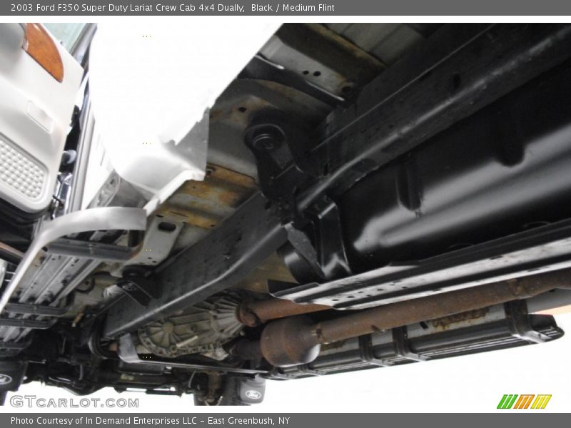 Black / Medium Flint 2003 Ford F350 Super Duty Lariat Crew Cab 4x4 Dually