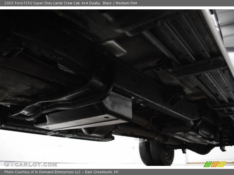 Black / Medium Flint 2003 Ford F350 Super Duty Lariat Crew Cab 4x4 Dually