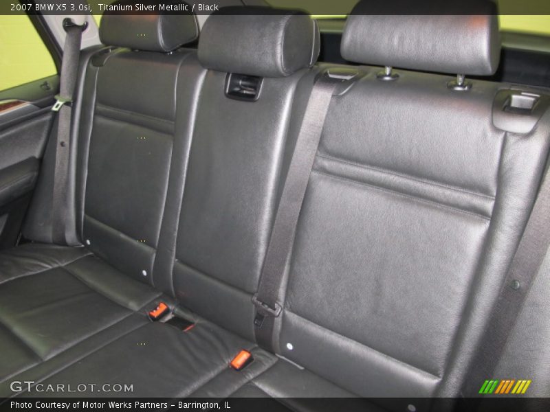 Titanium Silver Metallic / Black 2007 BMW X5 3.0si