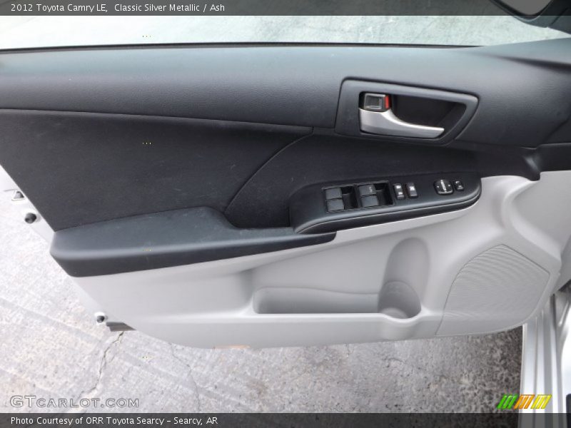 Classic Silver Metallic / Ash 2012 Toyota Camry LE