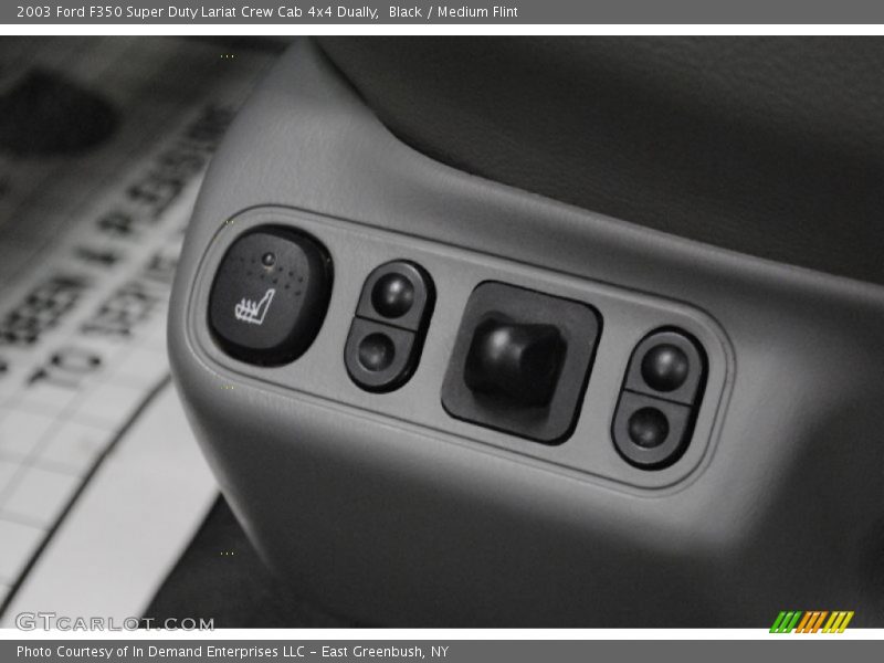 Black / Medium Flint 2003 Ford F350 Super Duty Lariat Crew Cab 4x4 Dually
