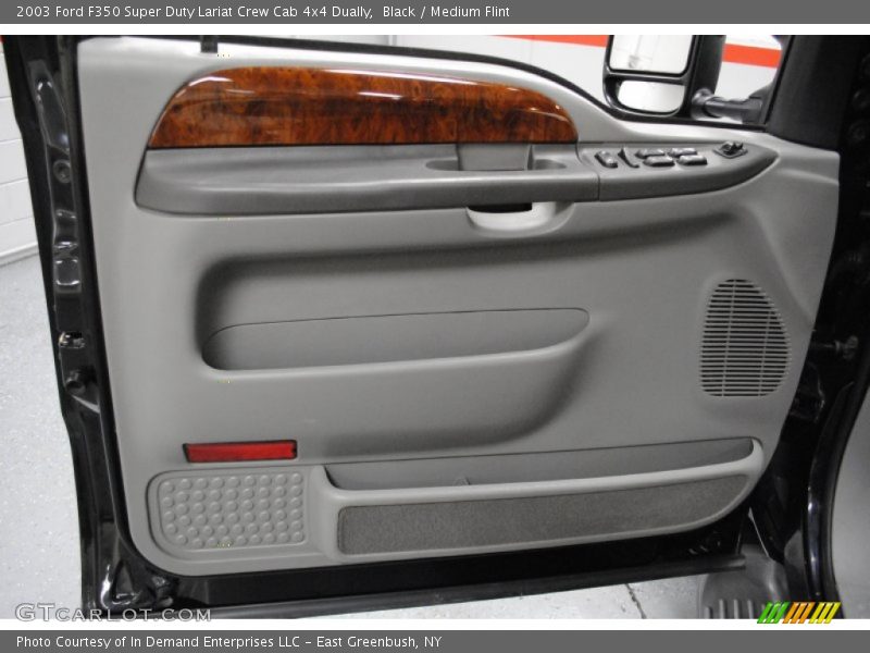 Black / Medium Flint 2003 Ford F350 Super Duty Lariat Crew Cab 4x4 Dually