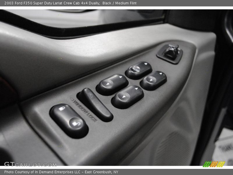 Black / Medium Flint 2003 Ford F350 Super Duty Lariat Crew Cab 4x4 Dually