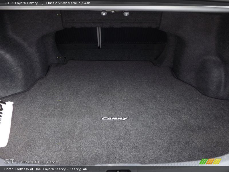 Classic Silver Metallic / Ash 2012 Toyota Camry LE