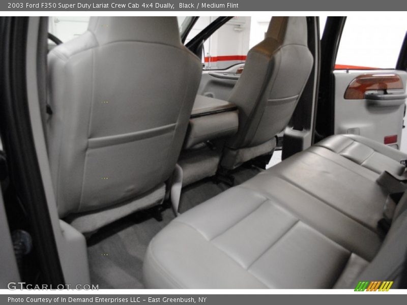 Black / Medium Flint 2003 Ford F350 Super Duty Lariat Crew Cab 4x4 Dually