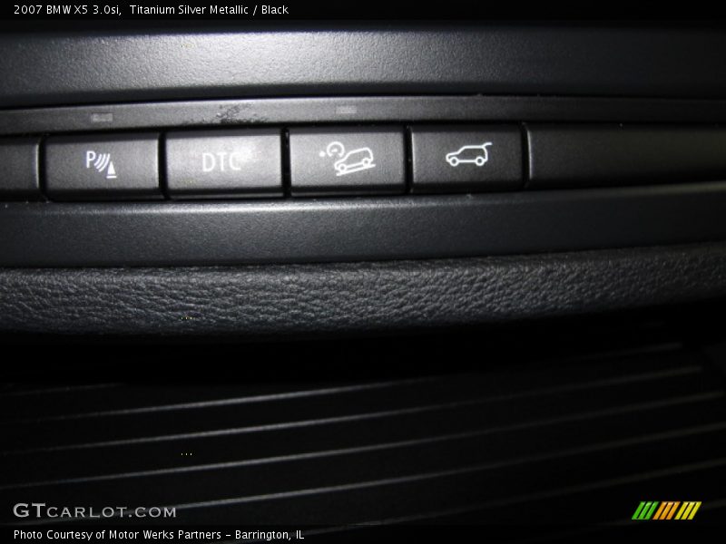 Titanium Silver Metallic / Black 2007 BMW X5 3.0si