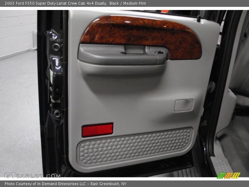 Black / Medium Flint 2003 Ford F350 Super Duty Lariat Crew Cab 4x4 Dually