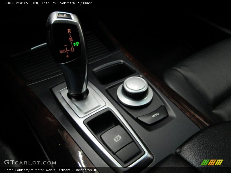 Titanium Silver Metallic / Black 2007 BMW X5 3.0si