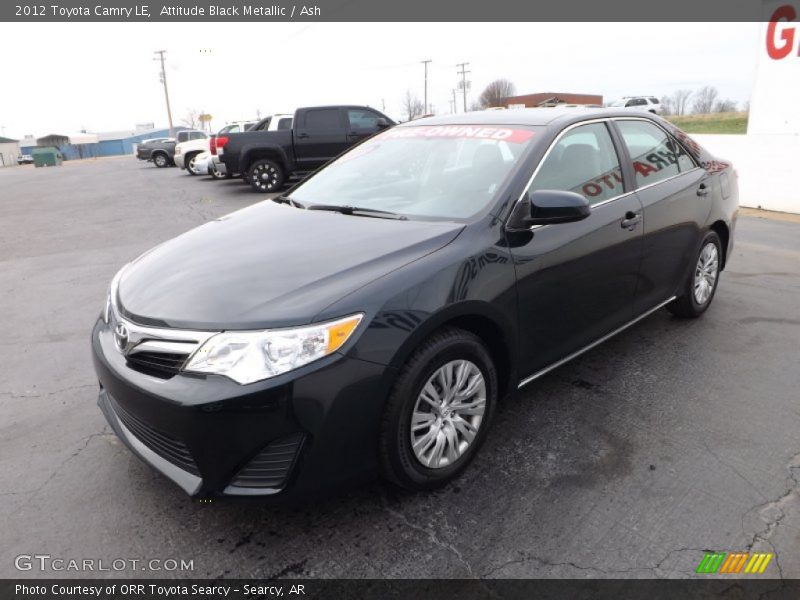 Attitude Black Metallic / Ash 2012 Toyota Camry LE