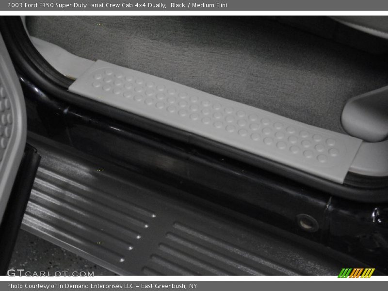 Black / Medium Flint 2003 Ford F350 Super Duty Lariat Crew Cab 4x4 Dually