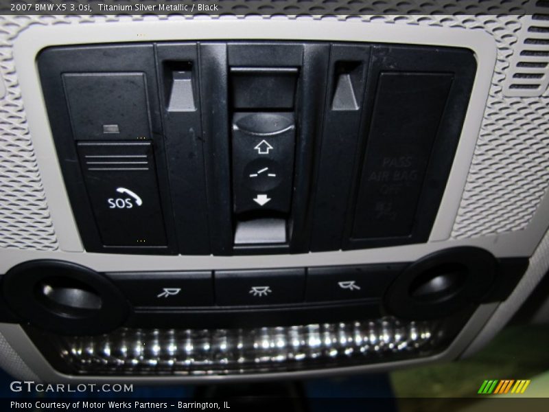 Titanium Silver Metallic / Black 2007 BMW X5 3.0si
