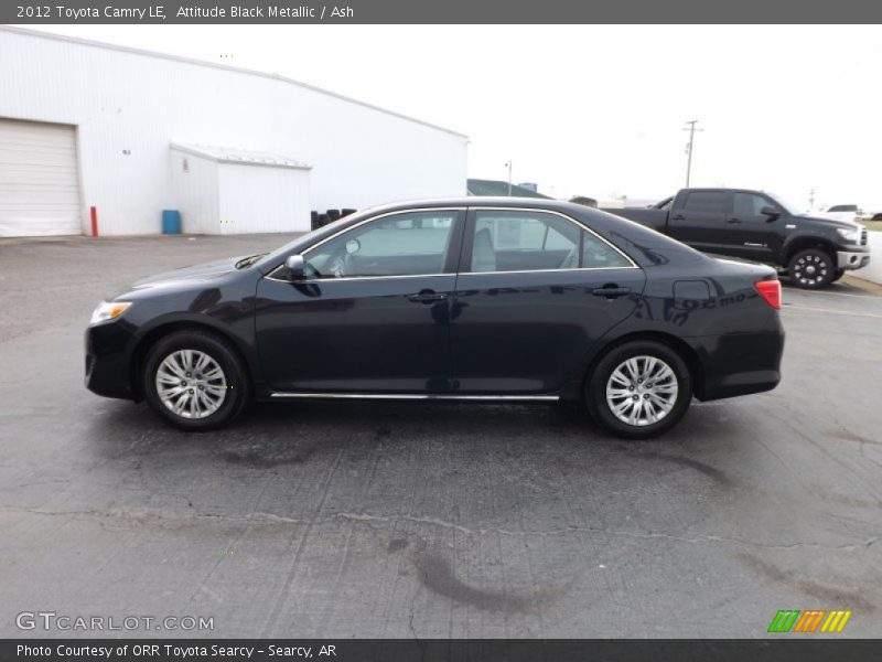 Attitude Black Metallic / Ash 2012 Toyota Camry LE