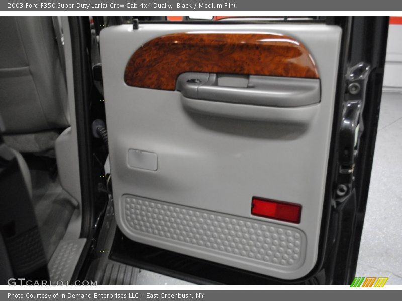 Black / Medium Flint 2003 Ford F350 Super Duty Lariat Crew Cab 4x4 Dually