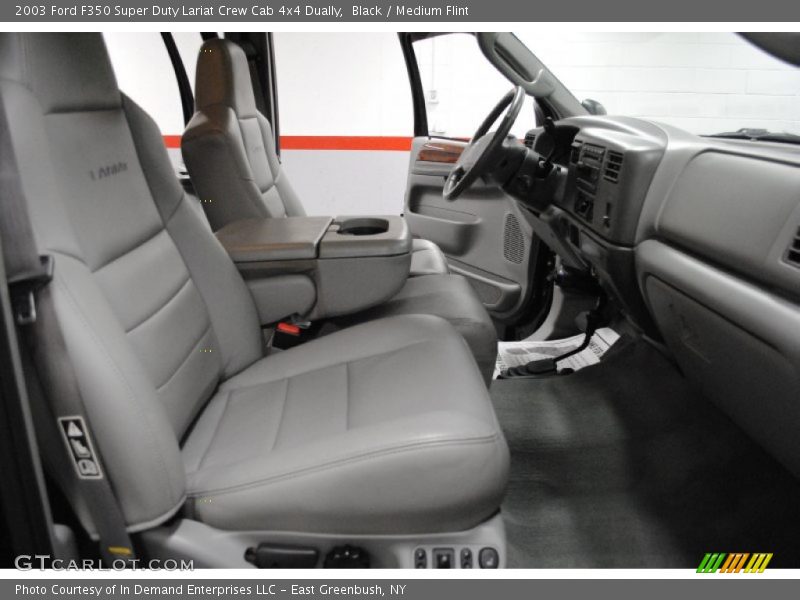 Black / Medium Flint 2003 Ford F350 Super Duty Lariat Crew Cab 4x4 Dually